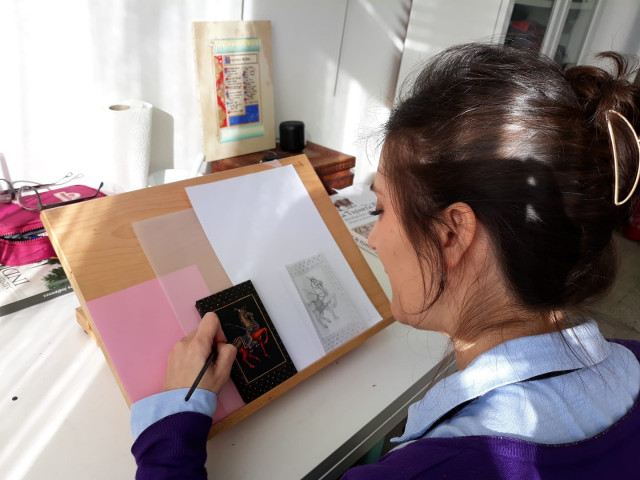 "Enluminures", Aurélie Vetro expose à Visé