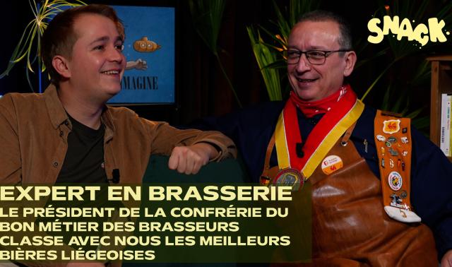 Snack : expert en brasserie, il nous explique comment servir parfaitement une bière