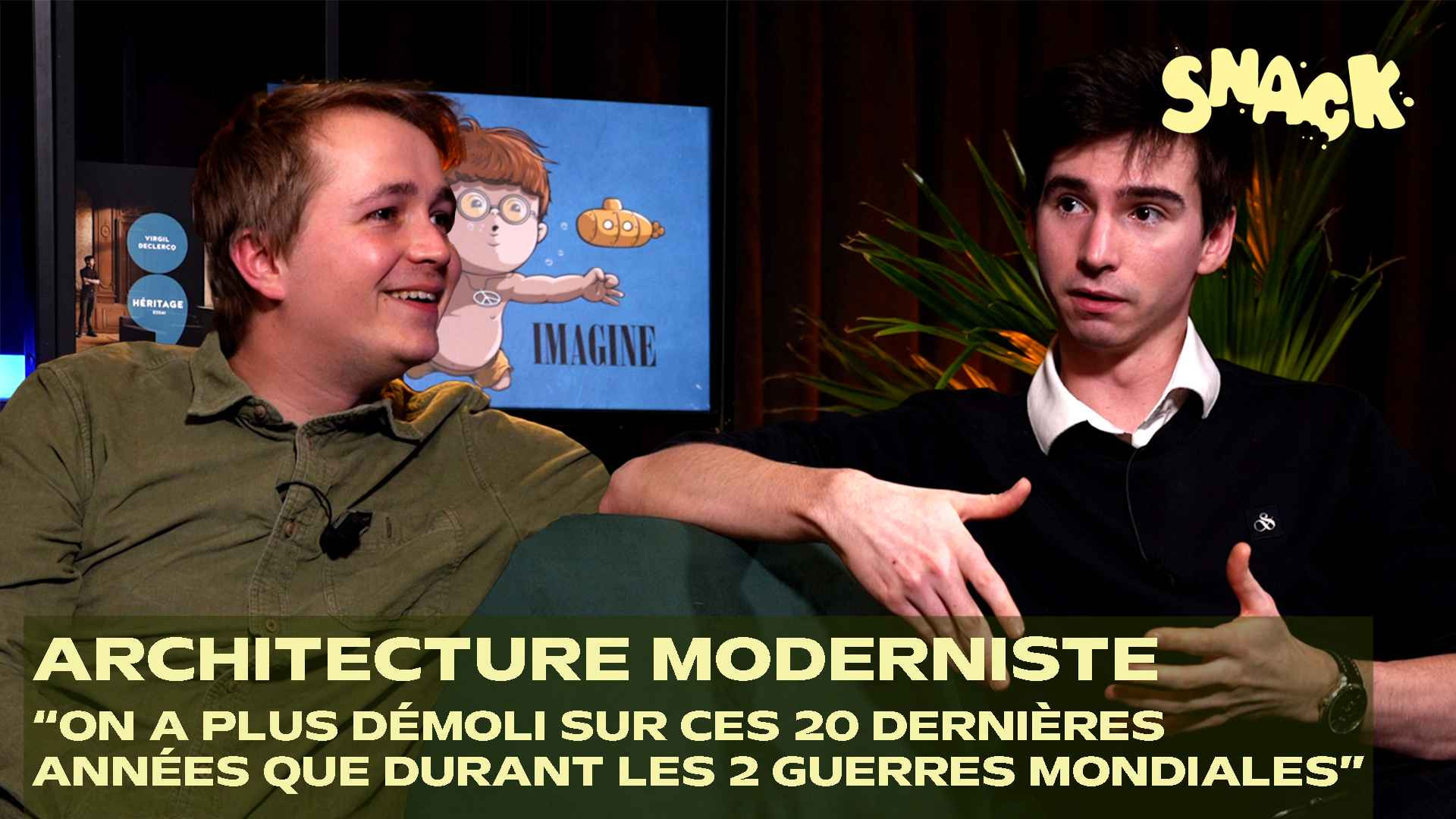 Snack : Architecture, bruxellisation, modernisme : comment nos villes ont perdu leur âme et leur patrimoine ?