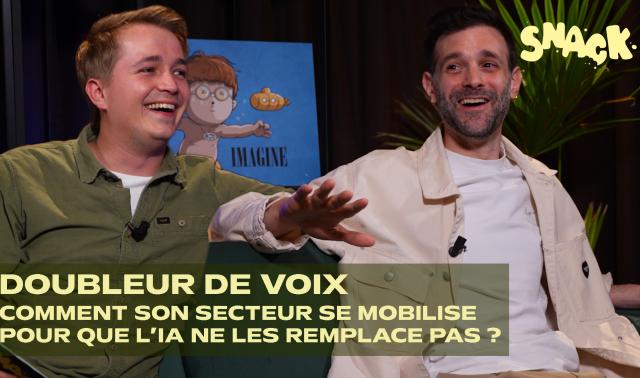 Snack - MrBeast, Lupin, Sai, Seiya, le doubleur voix Maxime Donnay nous explique tout sur son métier