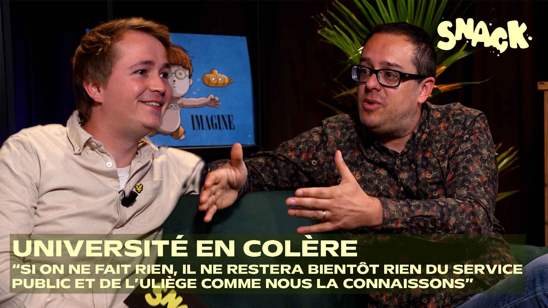 Snack - Un professeur de l'ULiège nous explique pourquoi les universités publiques risquent de baisser en qualité