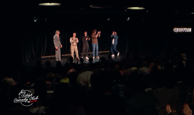 Liège Comedy Club #2 - Angel Ramos Sanchez, Rafaël Descamps, Denis Richir & Kostia