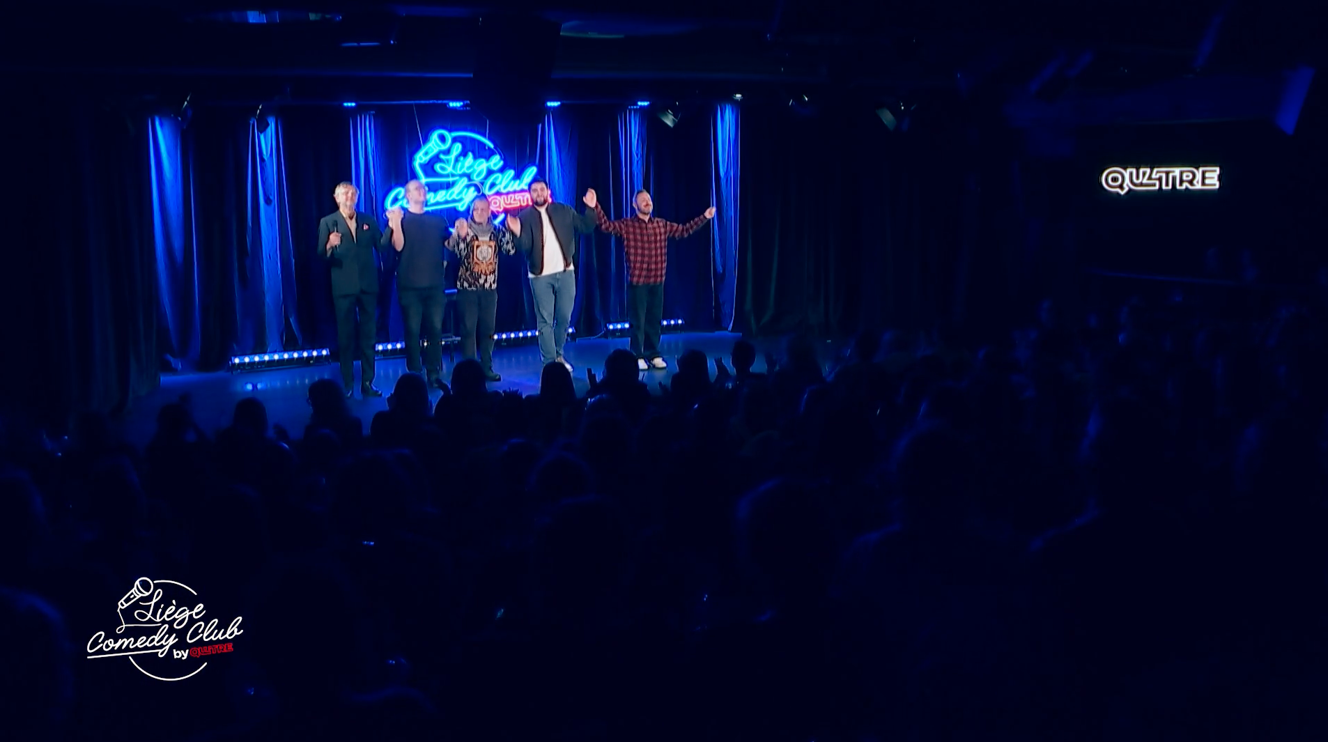 Liège Comedy Club #5 - Régis Canon, Ahmed Boudrouz, Sacha Ferra & Jeremy Moriau