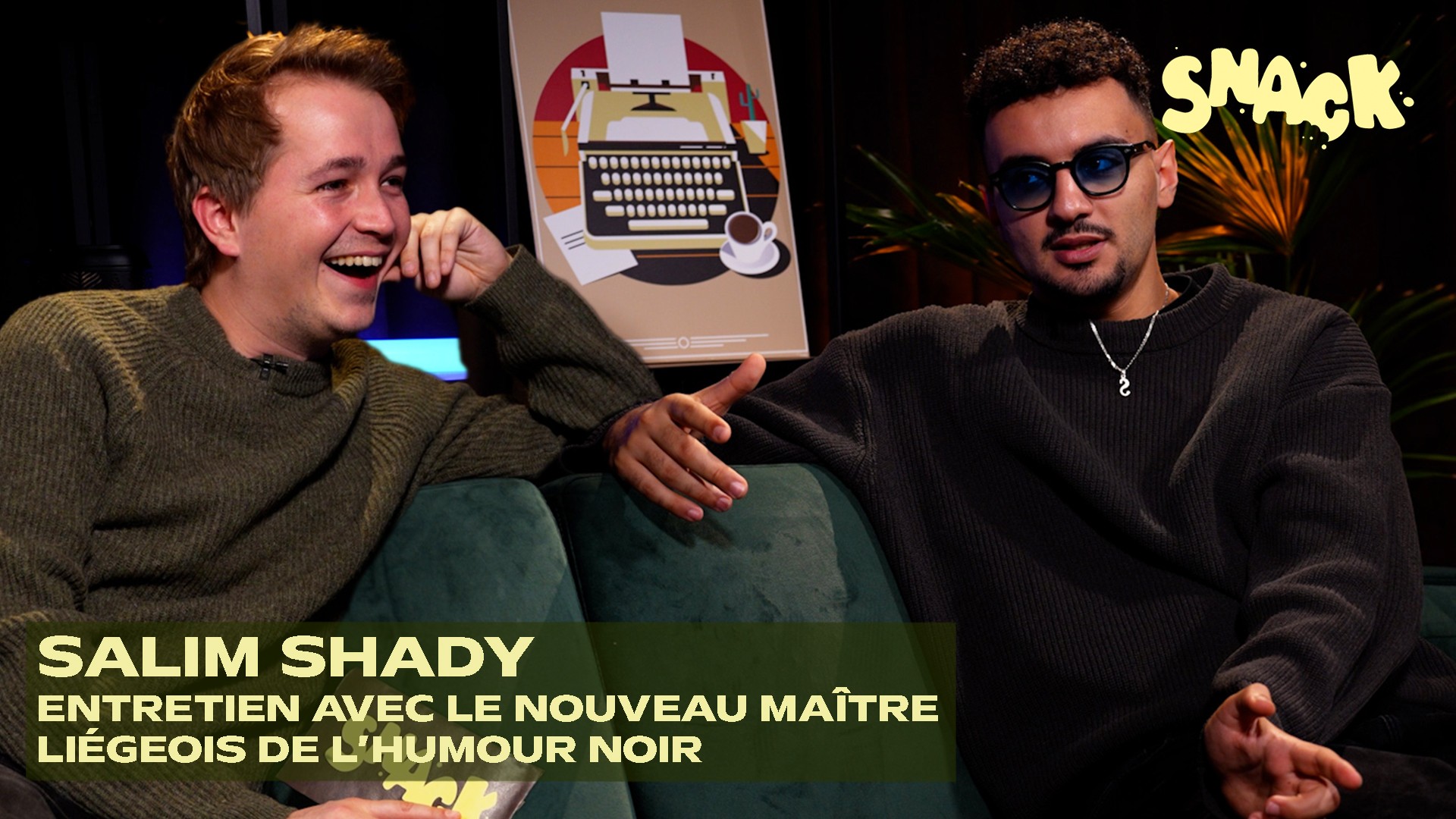 Snack - "Peut-on rire de tout ?": comment le liégeois Salim Shady a réussi à percer avec l'humour noir