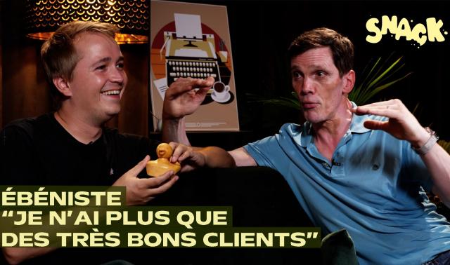 Snack - Ébéniste depuis 35 ans : il a réussi à devenir un des artisans les plus réputés de Liège