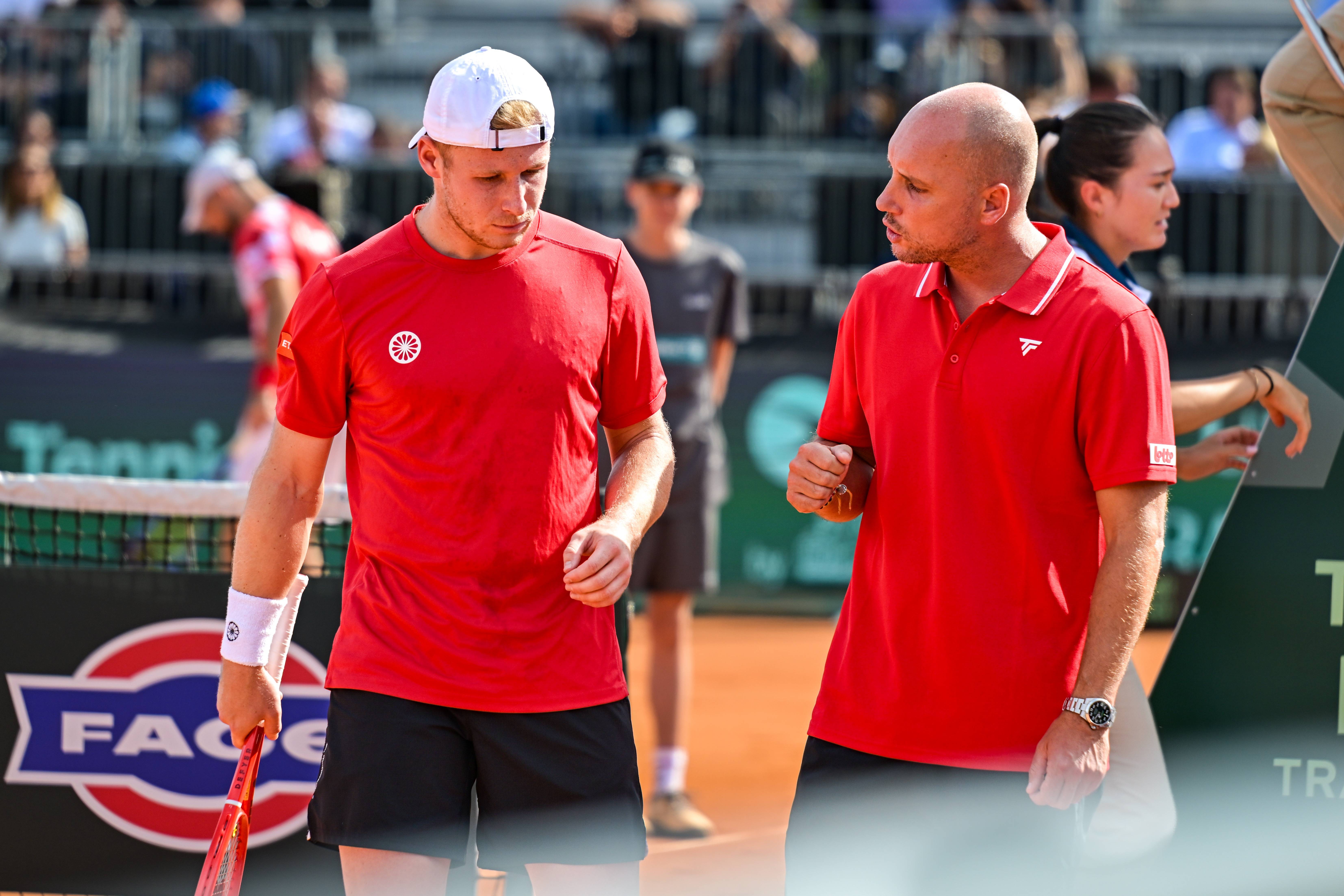 Coupe Davis : Gauthier Onclin battu dans le premier simple face à l'Autriche
