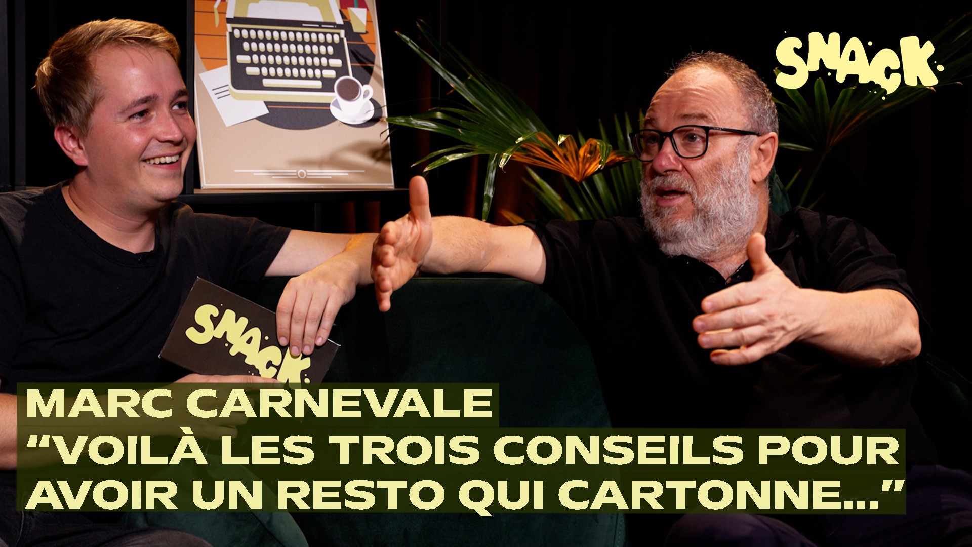Snack - Marc Carnevale : de restaurateur liégeois à Monsieur Beurre, star des réseaux