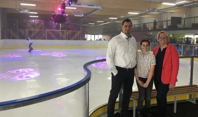 Une patinoire synthétique à Waremme