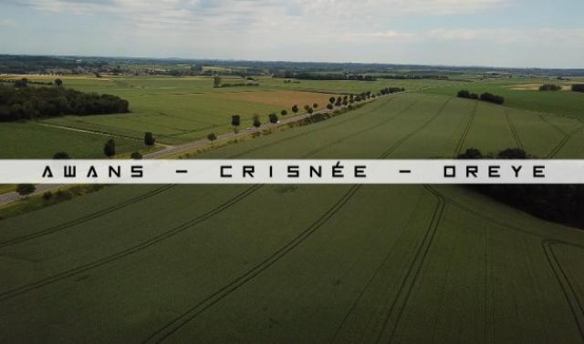 Vu du Ciel  : Awans - Crisnée - Oreye