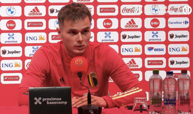 Vanheusden: "Pas de pression, juste de la fierté"