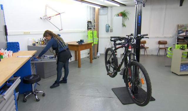 Un atelier vélo flambant neuf sur le campus du Sart Tilman