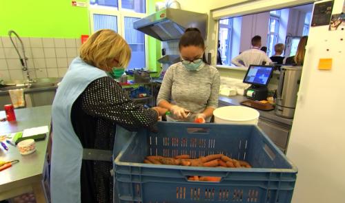 Nouvelle cantine durable à la Haute Ecole Charlemagne