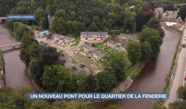 Trooz : Un pont neuf pour relier le quartier de la Fenderie