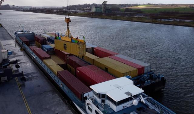 Le trafic fluvial du Port de Liège à nouveau en croissance