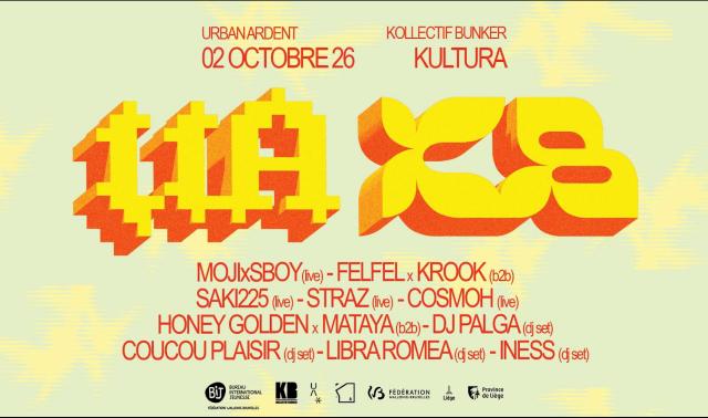 Urban Ardent : une 50ème édition entre hip hop et électro