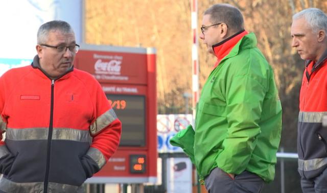 Action de blocage chez Coca-Cola à Chaudfontaine