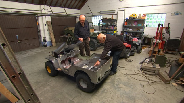 Albert Leruth et ses mini jeep