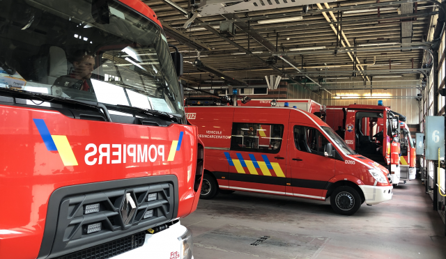 Caserne des pompiers de Liège : gros problème d'amiante