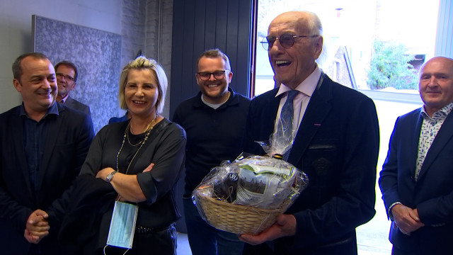 Célébration de Louis Leloup, maître verrier à la carrière planétaire