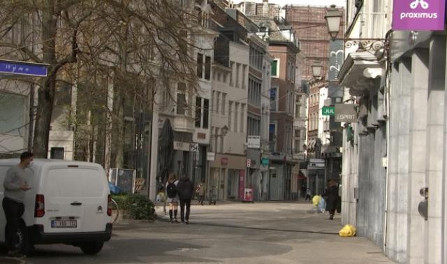 Click and collect dans certains magasins à Liège.