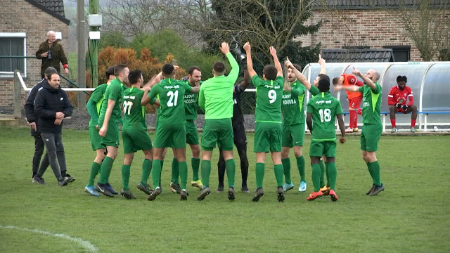 D2 ACFF : Warnant dribble Solières à domicile et au classement