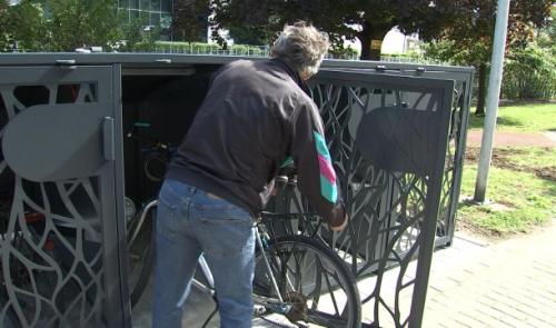 Des parcs à vélos sécurisés pour la commune de Chaudfontaine