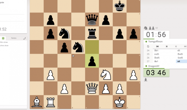 Echecs et mat au coronavirus