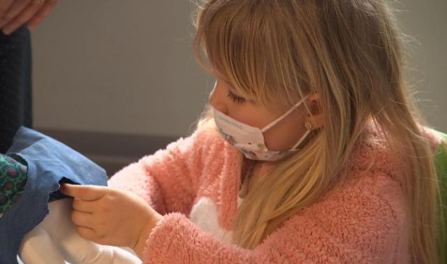 En pyjama à l'école, en solidarité avec les enfants hospitalisés
