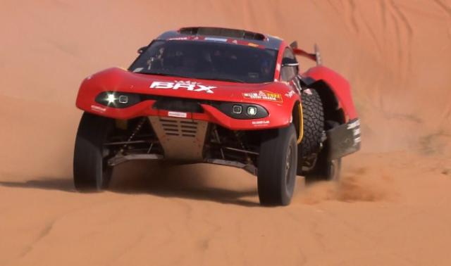 Fabian Lurquin excelle avec Sébastien Loeb sur le Dakar