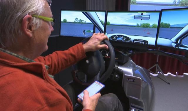 Esneux: les aînés testent leurs réflexes au volant