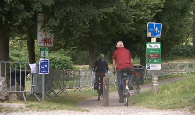 Esneux: masque obligatoire sur le RAVeL