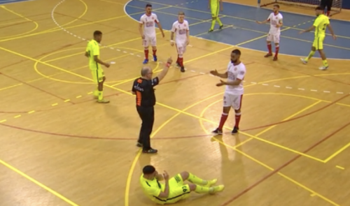 Futsal ; Beyne croque le candidat champion