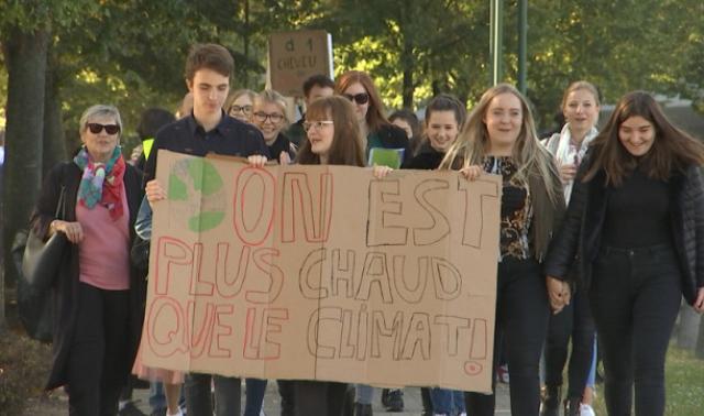 Grève pour le climat à Maria Goretti