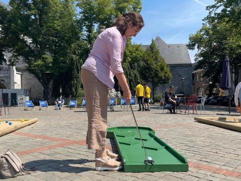 Les jeux sportifs débarquent à Liège! 