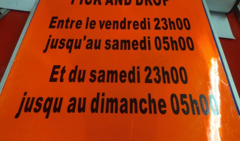 Une nouvelle zone de pick and drop aux abords du Carré mise en place dès ce week-end