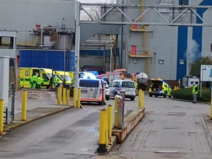 Fuite d'acide chlorhydrique chez Beneo-Orafti à Oreye