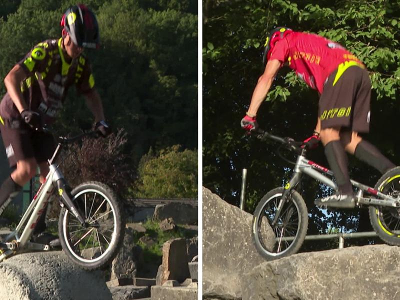 Ugo et Alexis Theunissen, les as du vélo trial