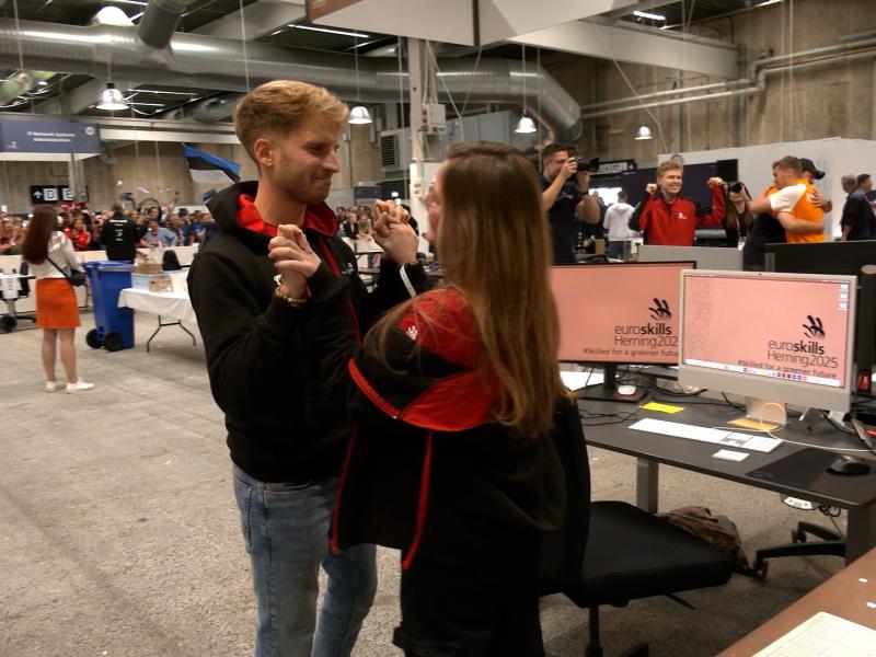 Des victoires liégeoises aux Euroskills 2025