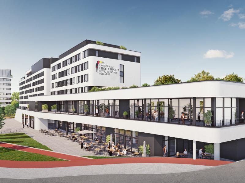 Un nouvel hôtel en 2027 à l'aéroport de Liège