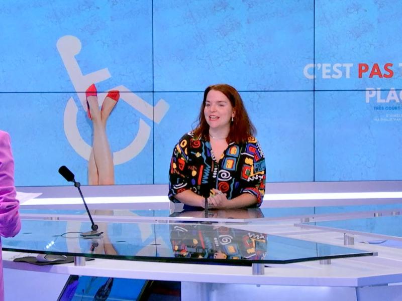 "C'est pas ta place" un court métrage sur le handicap invisible