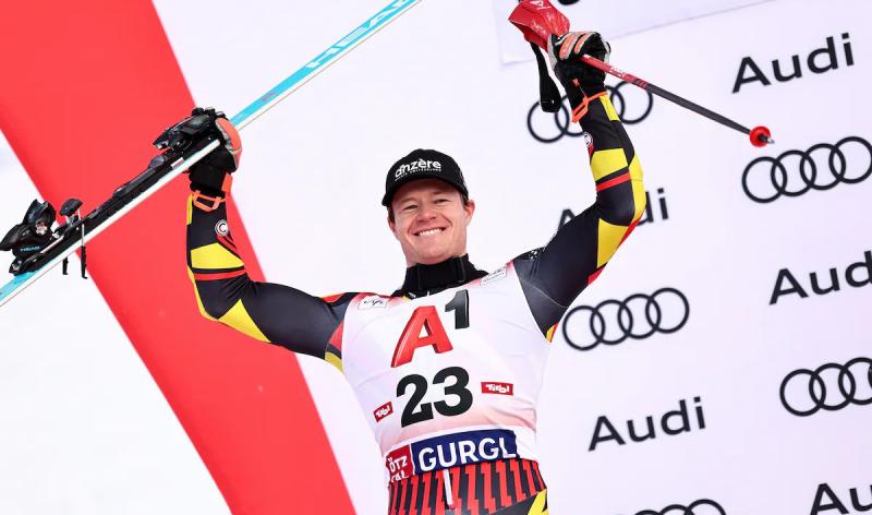 Ski alpin: une 2e place historique pour Armand Marchant