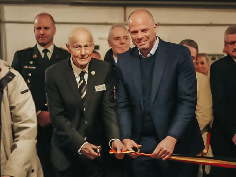 Le ministre de la Défense, Théo Francken, présent au Fort d'Eben-Emael