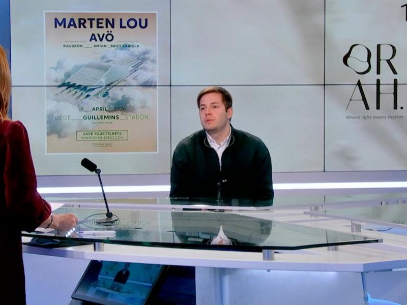 Orah : rythme et lumière à la gare des Guillemins le 18 avril