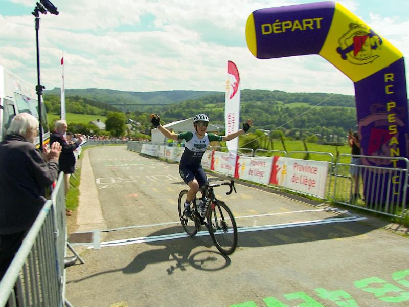 L'Espagnole Alejandra Neira Dominguez remporte la première édition féminine de Liège-Bastogne-Liège Juniors