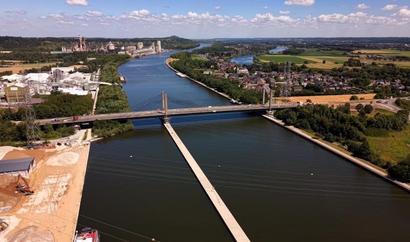 Pont de Lixhe : réouverture reportée à fin octobre !