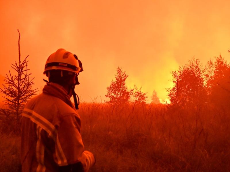 Incendie dans les Fagnes : l'hypothèse d'un engin agricole est envisagée