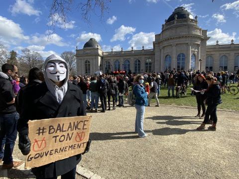 "Même pas peur" à la Boverie, des centaines de personnes rassemblées!
