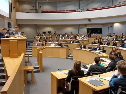 22ème session du Parlement Jeunesse, c'est parti !