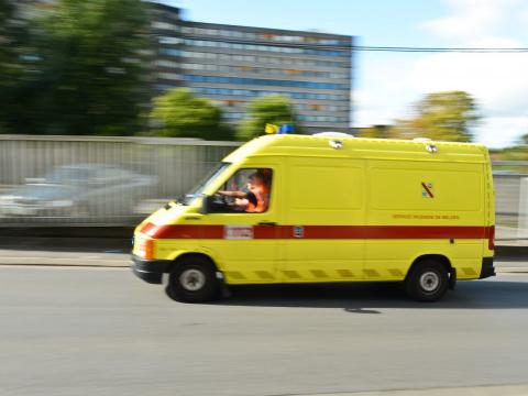 Une ambulance et un smur accidentés à Soumagne