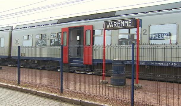 Aucun train ne roule vers Bruxelles depuis la gare de Waremme